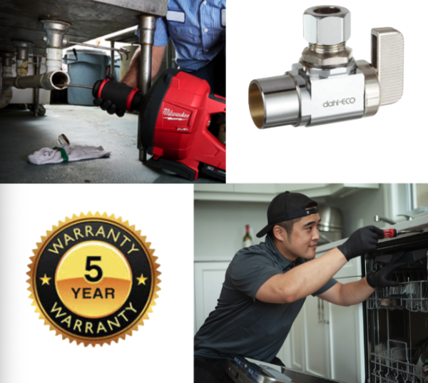Owner-Supplied Dishwasher Installation – Ultimate Kitchen Protection & Flow Package Add-On Pricing